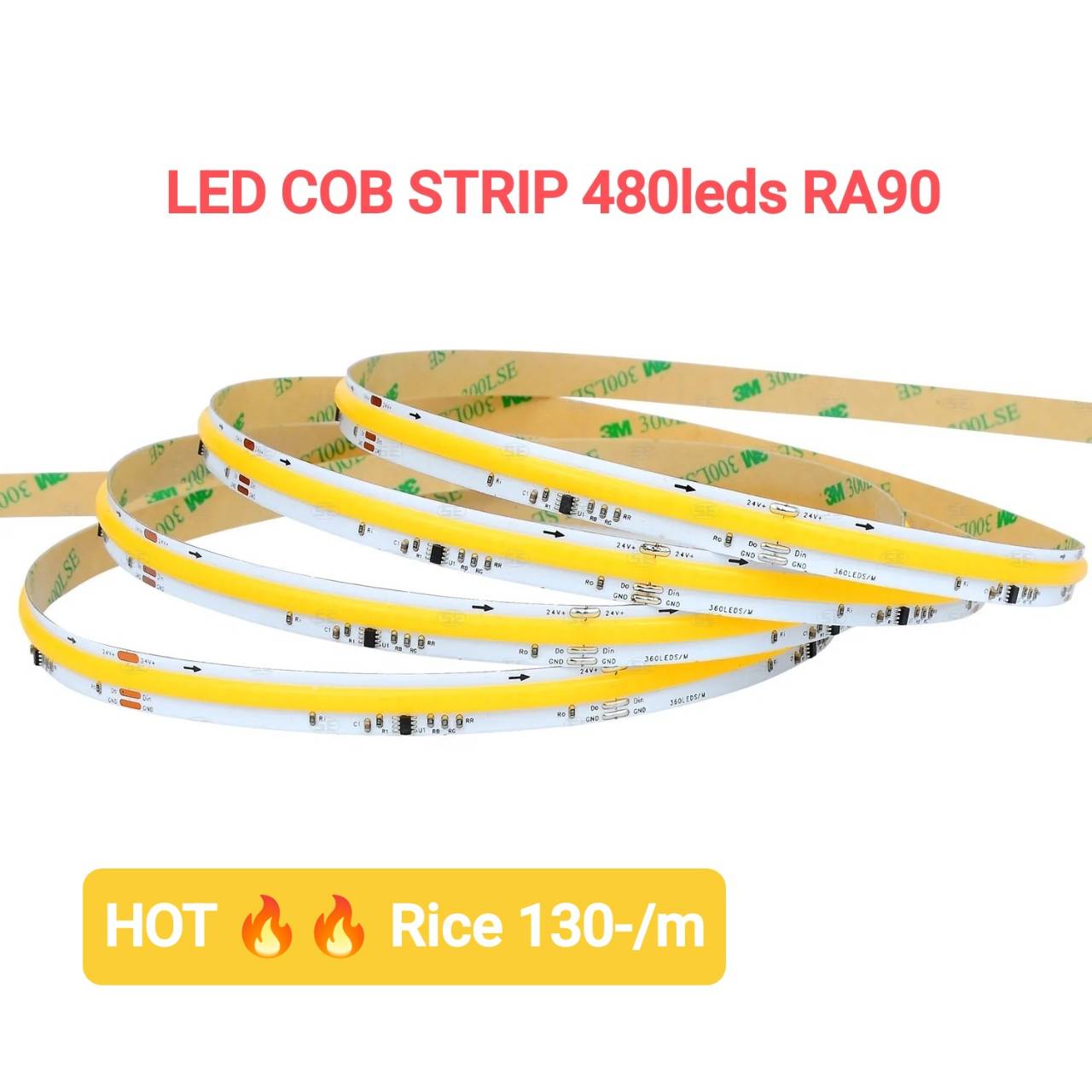 LED  COB STRIP  Popular Series of leds